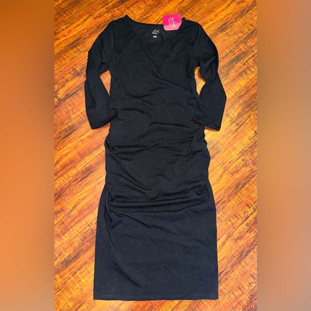 Isabel maternity black dress Small NWT